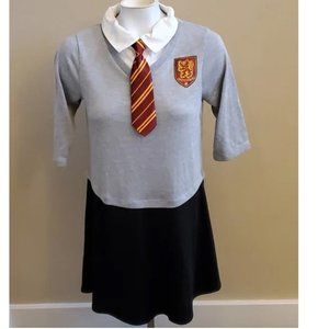 Girls Harry Potter Gryffindor Halloween Costume Size 10/12 14/16 NWT Hermione